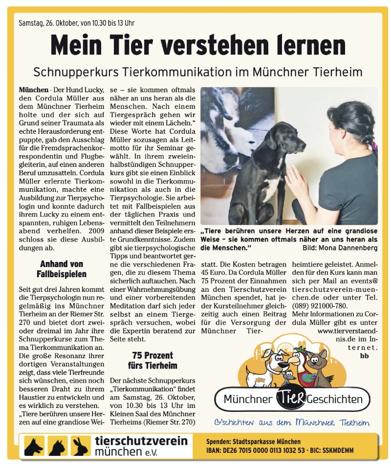 Auszug aus dem Germeringer Samstagblatt
